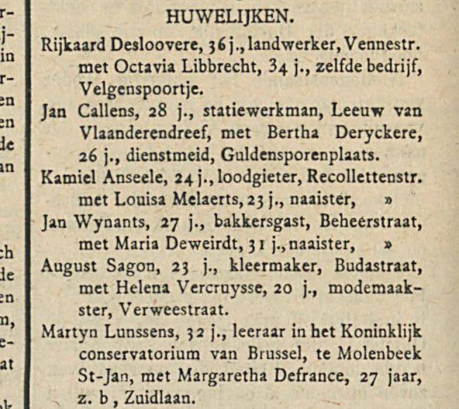 Gazette Van Kortrijk 03-12-1903 