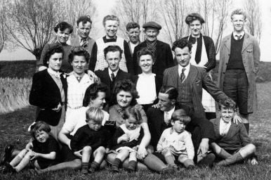 Alois Vermeiren en Anna D'Huyvetter en de familie Vermeiren in Huise